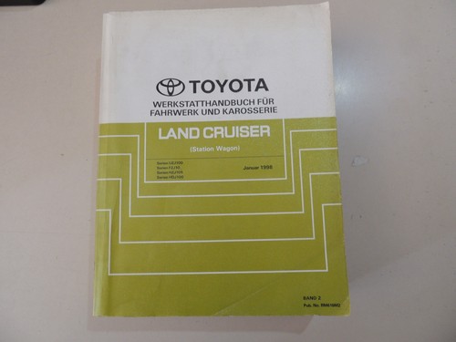 1998 werkstatthandbuch band - band, 2