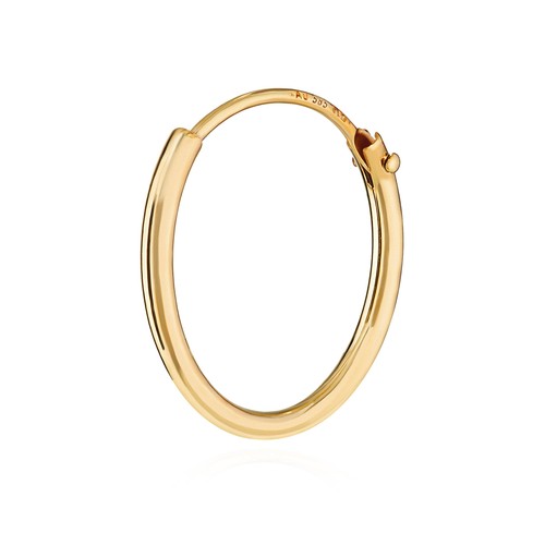 Echte gelb gold - 585, creolen