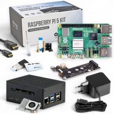 Raspberry Pi 5 NVMe Set | PCIe M.2 | 64GB Edition| Metallgehäuse | Active Cooler