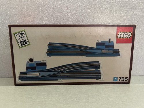 Lego 755 eisenbahn 12v weiche - lego,