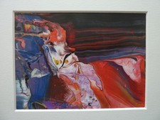 GERHARD RICHTER - Pigmentierter Farb Druck "Aladin 2010" !!