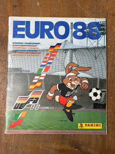 Panini uefa euro 1988 sticker - panini,