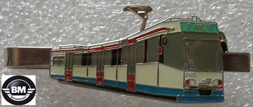 Krawattenklammer straßenbahn - krawattenklammer,