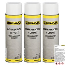 3x Unterbodenschutz
