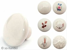 Porzellanknopf Möbelknopf