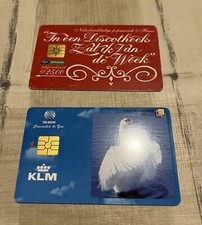 2er Set Telefonkarten „KLM“ aus Niederlande Für Sammler!!!Sehr Gut!!!