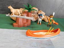 Playmobil ***Rarität*** Indianer/Kanu 3875-A/1996, ohne OVP!