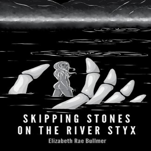 Skipping stones the river - stones, on