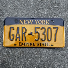 Original US Auto Kennzeichen Nummernschild USA ?? New York Empire State 