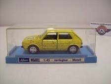 Schuco 306224, VW Golf I Rallye #2, 1974, Gelb, Schuco (W.-Germany) 1:43, OVP