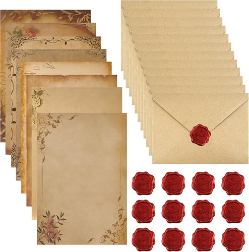 Vintage briefpapier mit - vintage,