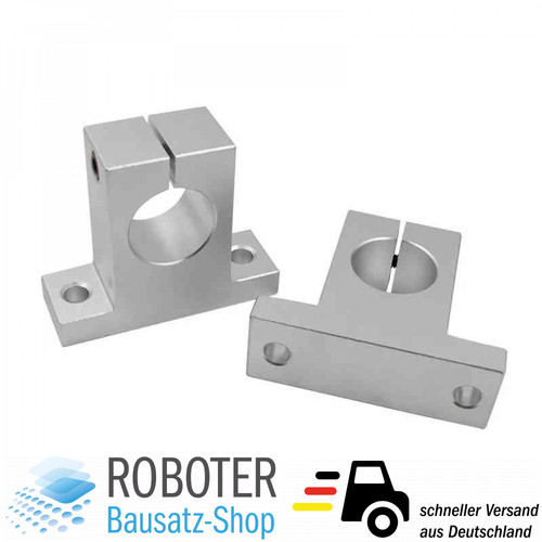 Wellenhalter für 10mm - 2x,