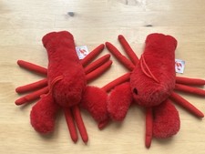 Gosch Sylt Krebs 🦀 Kuscheltier Plüschtier 2 Krebse Urlaub Spielen Strand 🏝️