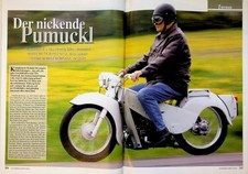 Oldtimer Markt 2656) Velocette LE mit 8PS in einer seltenen Vorstellung auf 6 Se