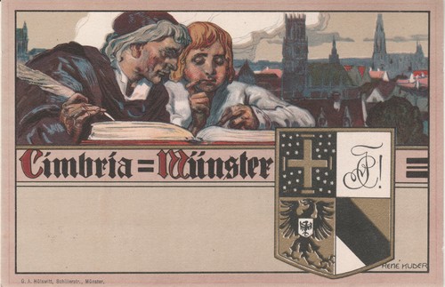 Studentika 1910 cimbria - studentika,
