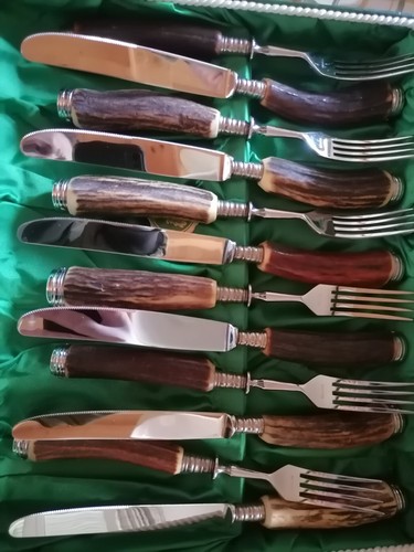 Jagd besteck teilig - jagd,