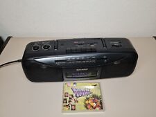 Sharp Stereo Radio Cassette Recorder QT-270H(BK)