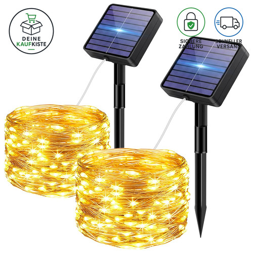 Solar lichterkette outdoor - solar,