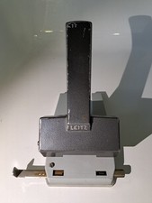 Leitz Locher 5144 Bürolocher Groß Schwer Registratur Metall Schwarz Grau A4 A5