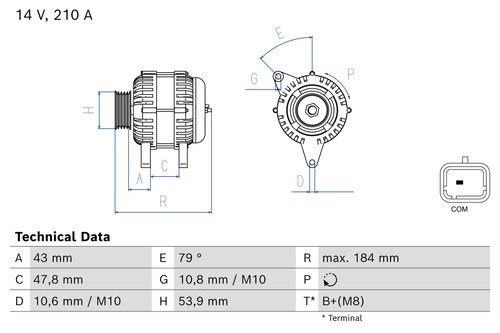 Bosch 986 085 570 - 986,