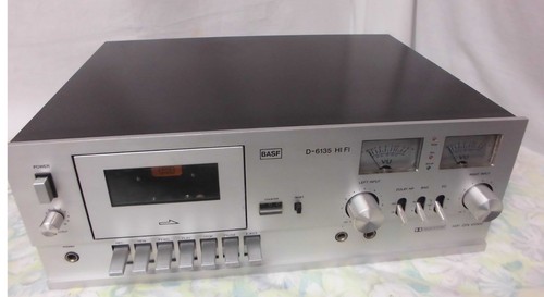 Hifi stereo cassettendeck basf - hifi,