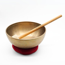 Klangschale Peter Hess - Kleine Beckenschale, mit Filzschlägel und Kissen