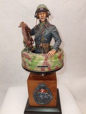   1/10 Büste ,wie Verlinden Warriors Young Miniatures Panzer Kommandant Bemalt
