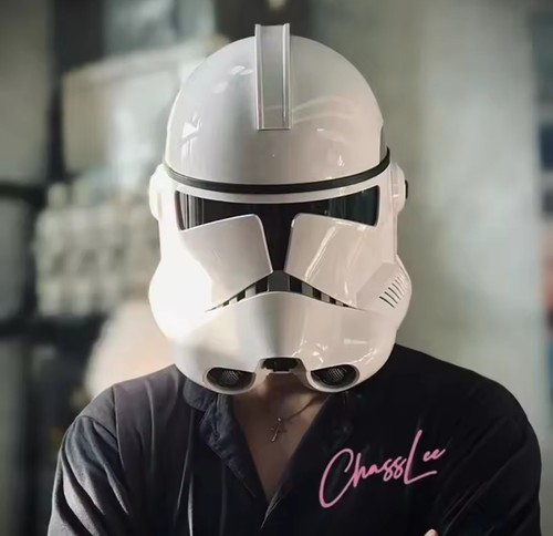 Star wars helm weiß - weiß, pvc