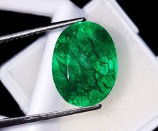 Natürlicher Smaragd Ovale