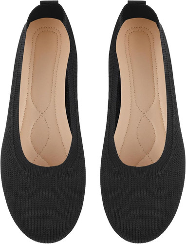 Damen ballerinas knit schuhe - damen,