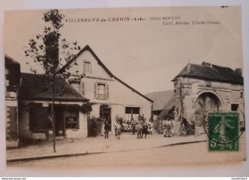 Villeneuve chemin - villeneuve, au