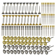 138 tlg. Drahtbürste set