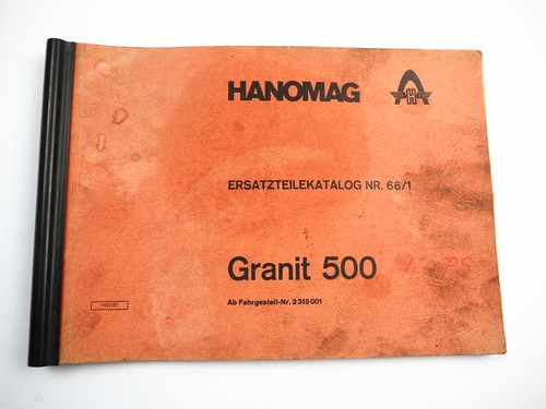 Hanomag granit 500 schlepper - 500,