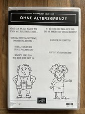 Stampin' Up! RARITÄT Stempelset “Ohne Altersgrenze“ selten!