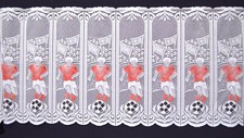 Fußball scheibengardine - fußball,
