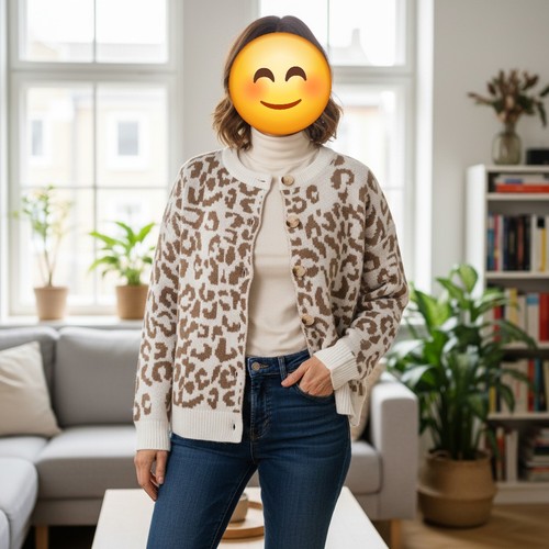 Kuschlige damen strickjacke - damen,