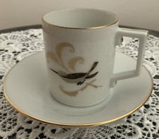 Porzellan Sammeltasse Mocca Gedeck Höchst ###‼️Stand In der Vitrine