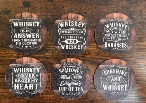 Untersetzer whisky glas - untersetzer,