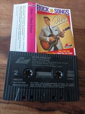 Elvis Presley-Rock Songs-MC-Musikkassette-Tape-Cassetten
