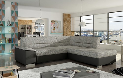 Stoff ecksofa form sofa - stoff,