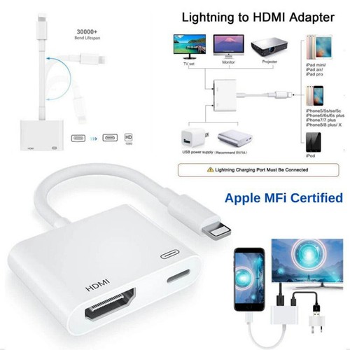 Lightning hdmi adapter - lightning,
