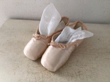 Alte Ballettschuhe England Shabby Rosa Vintage Brocante Spitzenschuhe Nostalgie