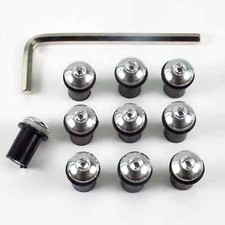 10 Stk. Alu Windschild