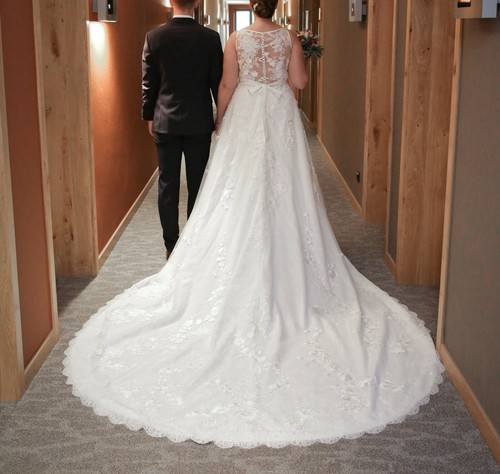 Brautkleid mit schleppe der - mit,
