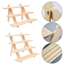 Stauraumregal Mehrstöckiges Lagerregal aus Kiefer Kiefernholz mehreren Ebenen