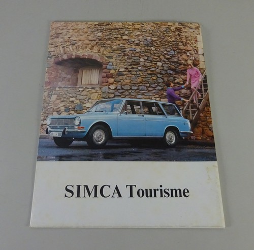 Prospekt broschüre simca - prospekt,