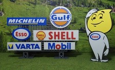 Werbetafel esso happy - , deko