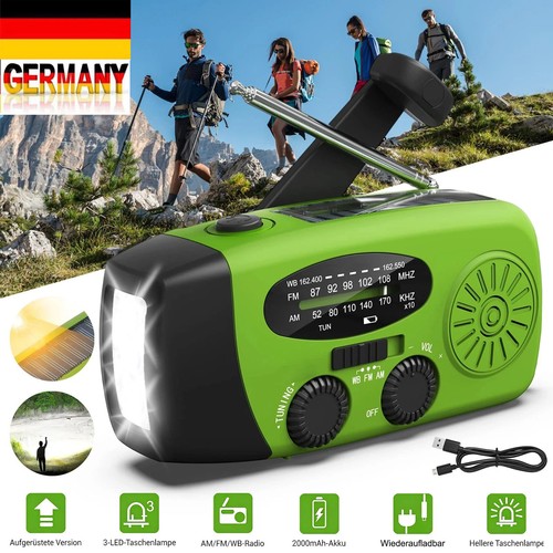 2000mah solar radio - solar,