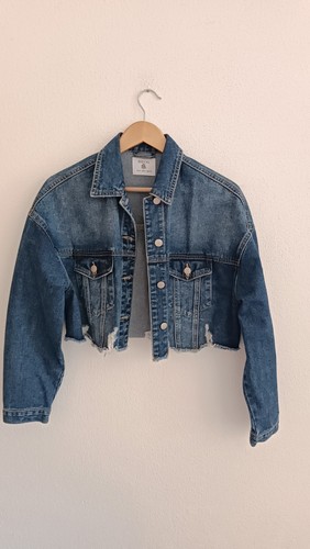 Jeansjacke cropped 38 - , m/38