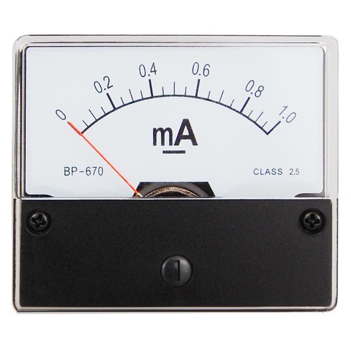 Analog messinstrument 1 - 0,